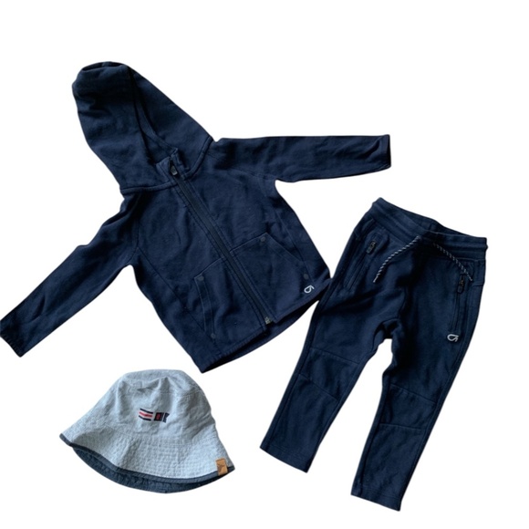 Baby Gap Jogger Set w/ Hat – Navy (Size 18-24M) |  [💥BUNDLE 3 items] - Picture 1 of 3